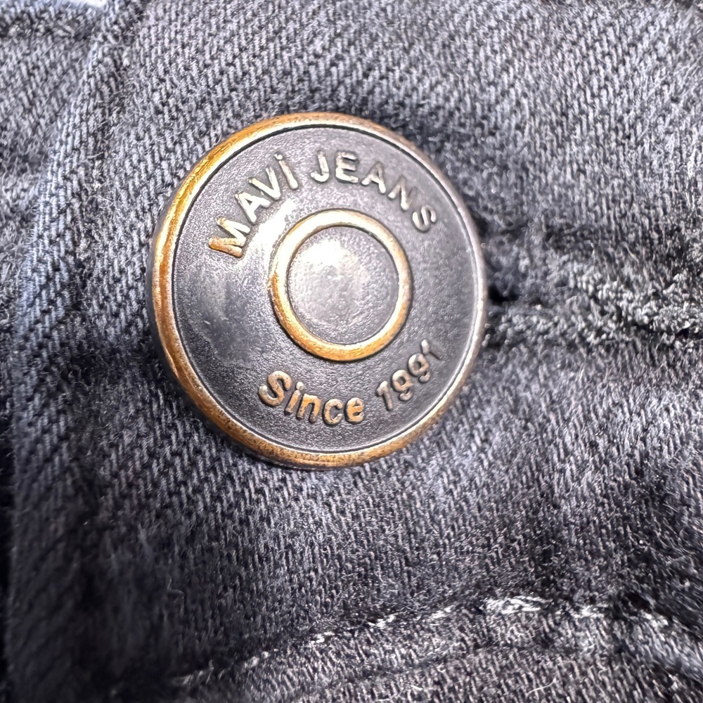 Mavi Jake‎ Slim Leg Black Jeans Mens 31x31 Tencel Stretch Denim - Picture 2 of 11